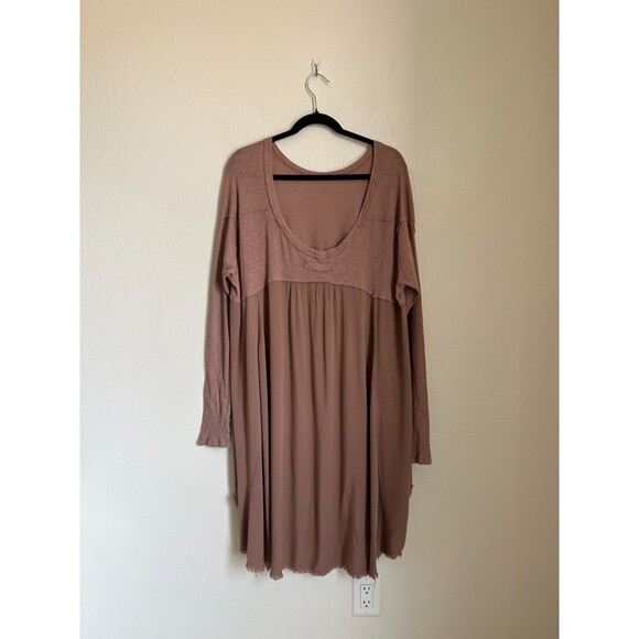 We The Free Women's TT Special Top in Choco Latte (Brown) Size XL - Picture 3 of 6